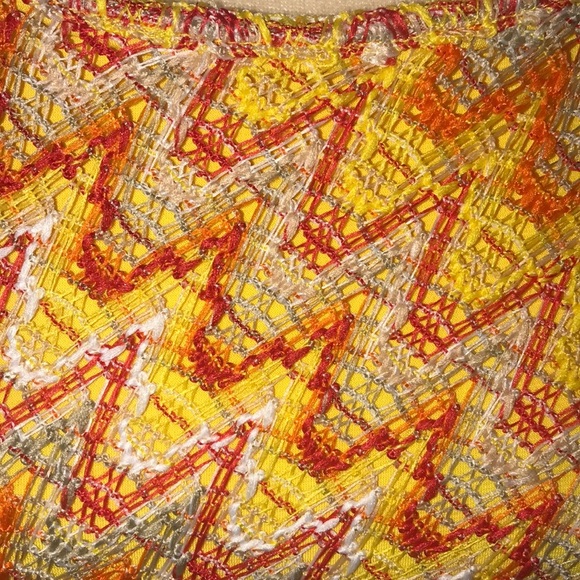 Joan Vass Sedona Multicolored Cape Top Large - Picture 2 of 9